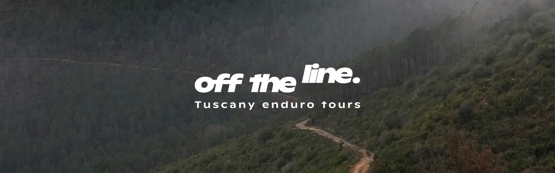 Logo Off the Line - Tuscany Enduro Adventures - Mountain Path